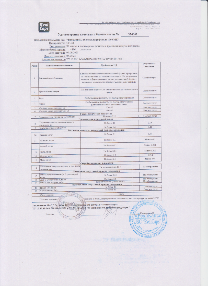 Паспорт №092025